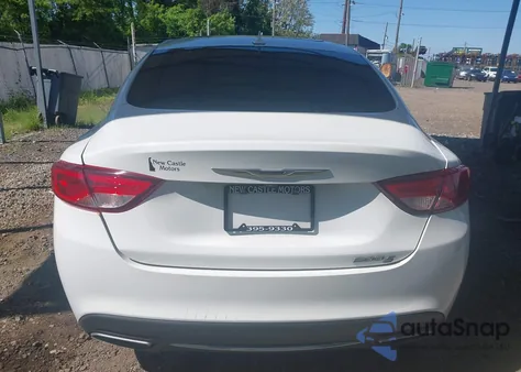 2015 Chrysler 200 S из США, поврежденный, VIN 1C3CCCBG7FN528313